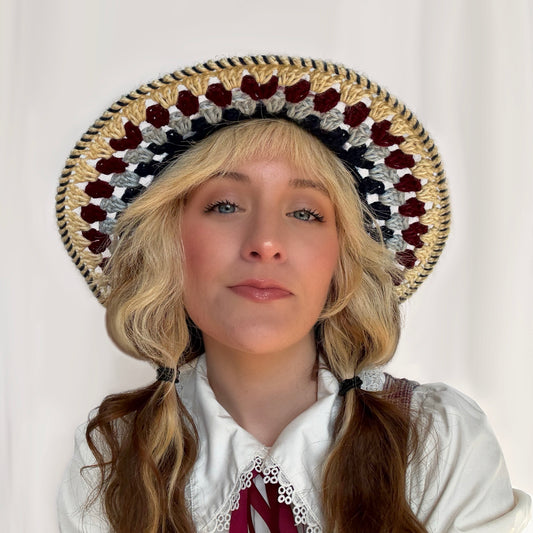 COMMISSION - Crochet "Granny Square" Witch Hat