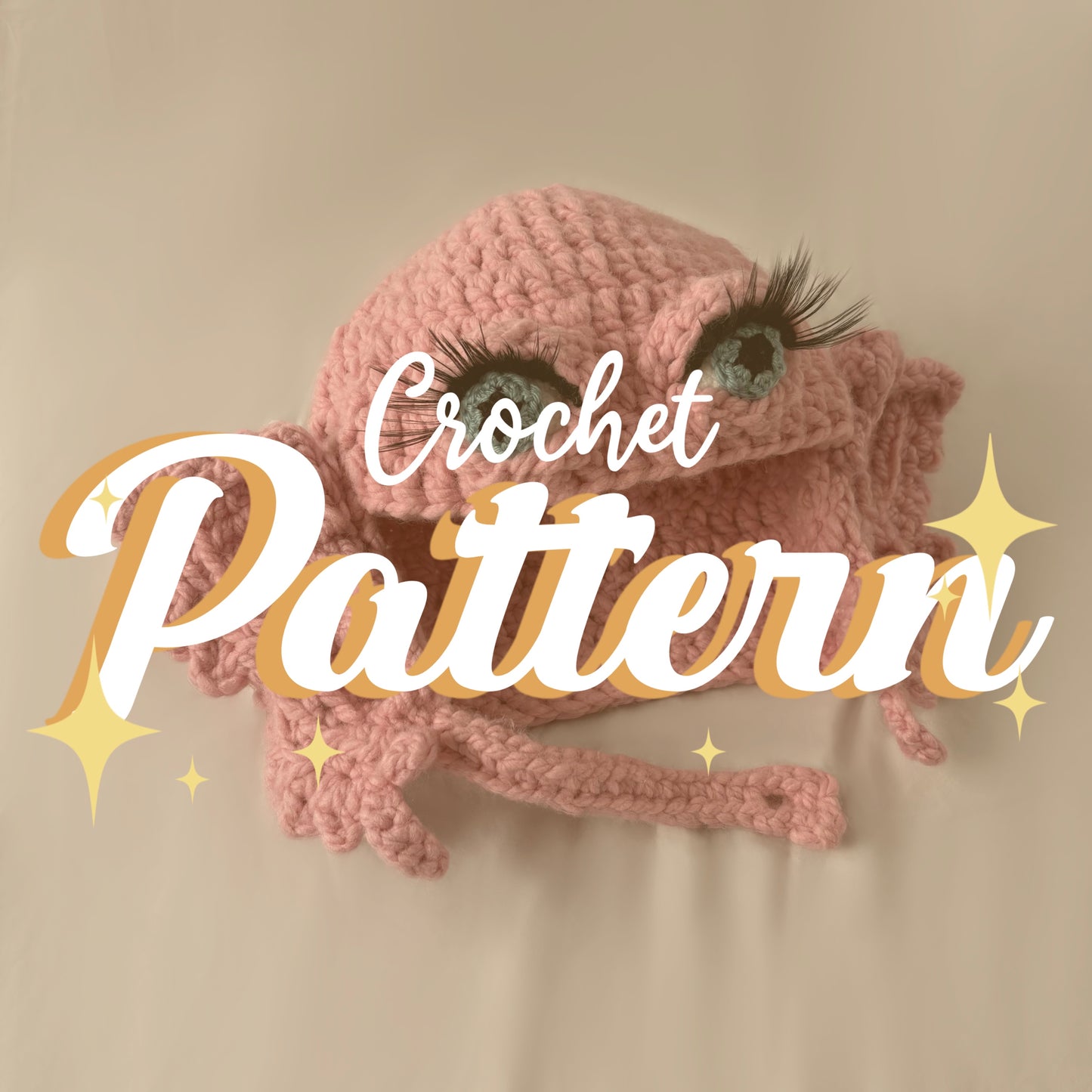 DIGITAL PATTERN - Pink Creature Crochet Balaclava